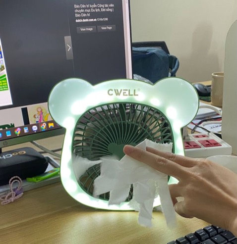 Khá ưng sản phẩm, quạt mát , mẫu mã đẹp . Shop tư vấn giải đáp tận tình, nên mua ak