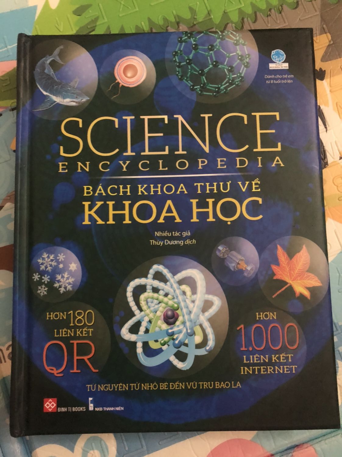 Sách in đẹp, có liên kết QR + internet phù hợp với b thích khám phá chuyên sâu
Ng lớn và trẻ nhỏ dùng đều hữu ích
Do hiện tại bé nhà m 2t
M để lại cho b nào cần, giá 255k
Sđt: ***