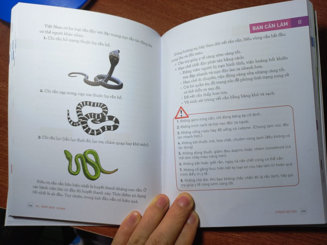 Sách giao đúng hạn, chất lượng hình ảnh in màu, nội dung sát với thực tế. Mua học và thực hành để giúp mình, hỗ trợ người trong trường hợp cần sơ cấp cứu. Mong thay!