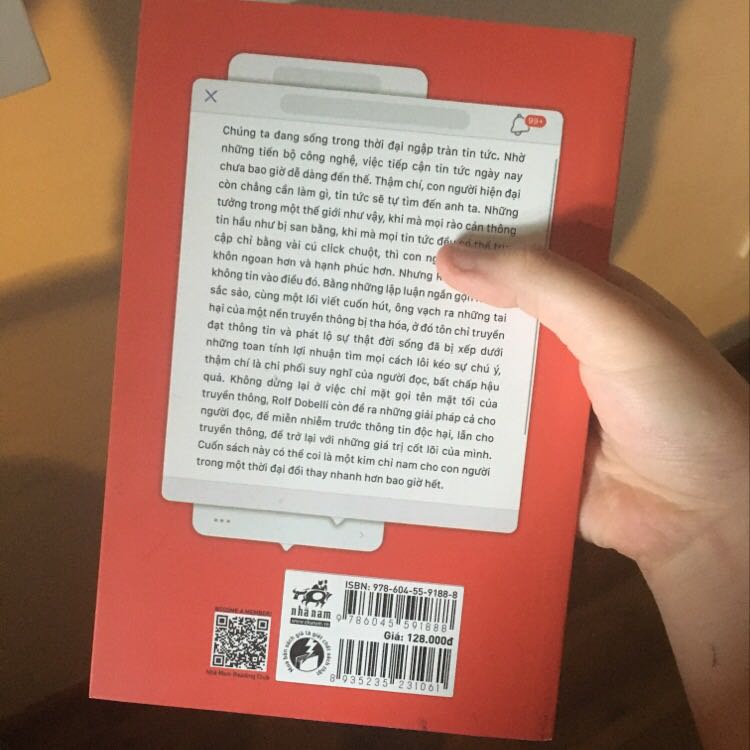 Giao hàng nhanh, mình mua với nửa giá, quá hời. Sách bọc cẩn thận, chưa bao giờ thất vọng khi mua hàng ở Fahasa trên Tiki