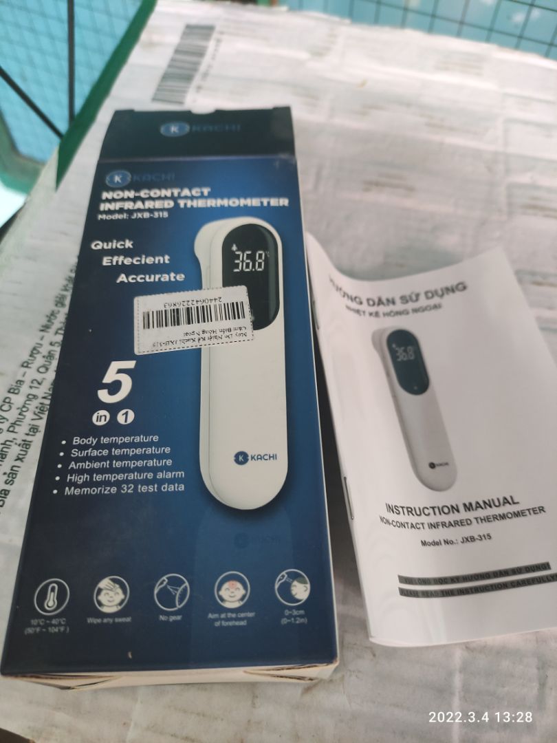 Rất tốt,  đúng mua bệnh dịch tràn lan,  về thử đo theo từng chế độ cho kết quả đáng tin cậy,  đưa vào miệng máy lạnh,  không khí,  tai,  trán đều cho kết quả khác nhau rõ rệt mà.  Đáng tin cậy.