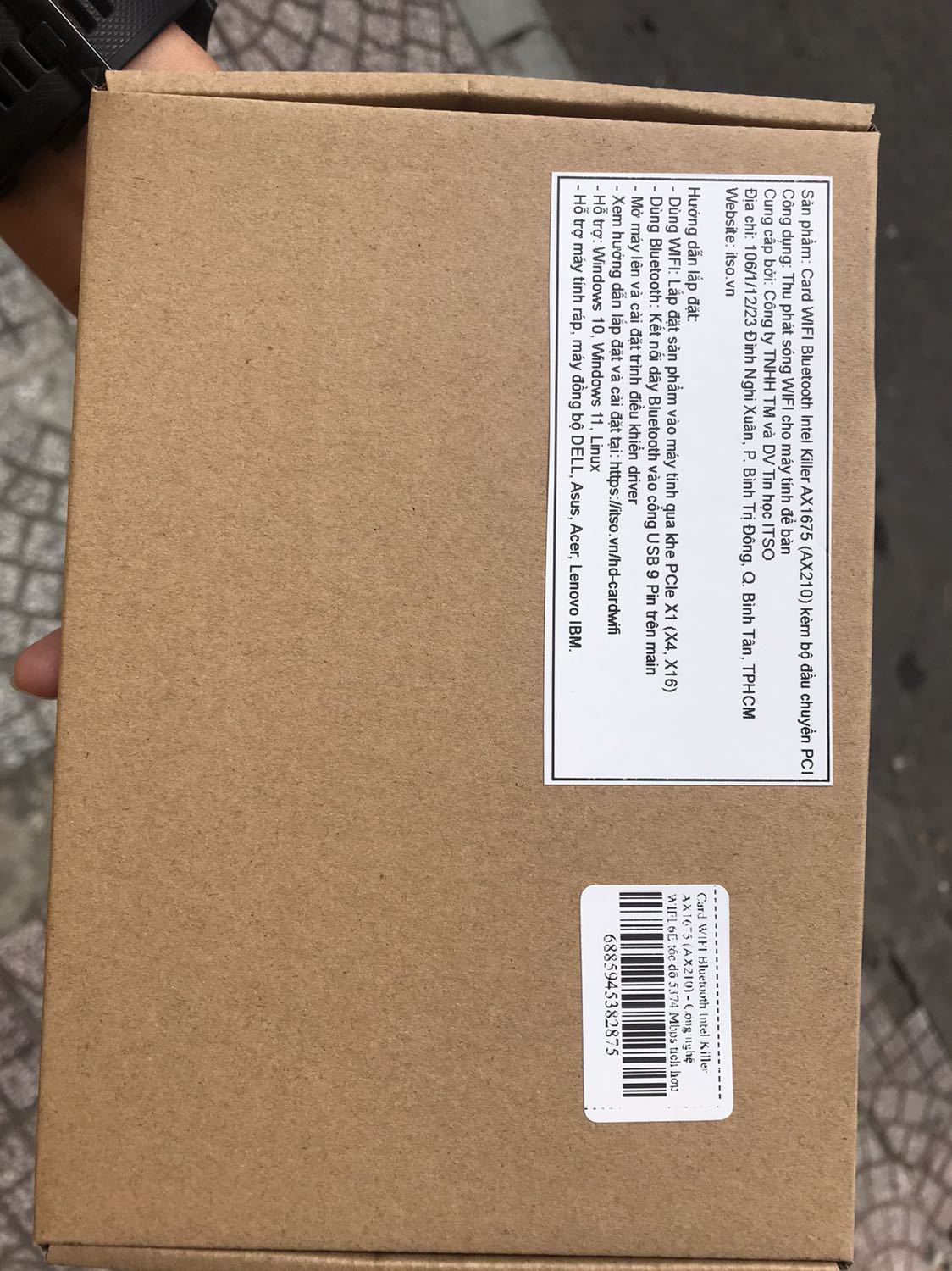 Chạy tốt, card nhỏ nhưng có võ. Lắp đặt và cắm dây xong thì cài phần mềm Intel® Killer™ Performance Suite tải từ Intel là có Wifi đời mới và Bluetooth xịn. Check trên Device Manager thấy hiện đúng thông tin sản phẩm.