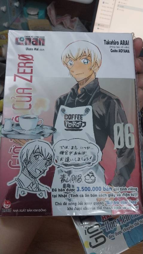 Mk ko hiểu tại sao cuốn này lại ko đc bọc seal cx như bìa bị trầy nhiều so với tập 4 tập 5 ý. Giống như lấy hàng cũ bán cho mk á, mong shop xem xét lại khâu này