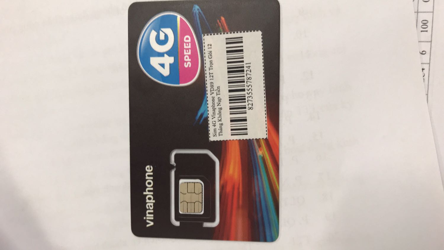 Mình đã lắp sim vô máy sim ko hoạt động :(
Tuy nhien nha mang co kem thu ngo, dựa vào thông tin kèm theo sim để gọi *** kích hoạt và ngày có hiệu lực sẽ sớm 4 ngày. Điều đó ko sao cả. Quan trọng là chất lượng. 
Để kiểm tra data sử dụng app của VNPT để check data sẽ nhanh và tiện hơn nhắn tin (vì ipad nt sẽ vô hiệu)