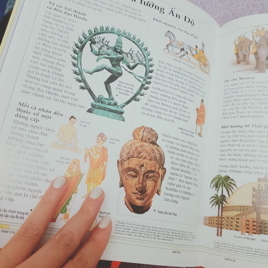 Thật tuyệt vời so vời giá tiền!!!! Sách được bọc rất cẩn thận. Mình đã mân mê và hít hà mùi giấy mãi ♡ Chất lượng in rất đẹp ♡ Nội dung phong phú. Hình ảnh thú vị ♡ Cảm ơn Tiki đã giúp e ấy đến tay mình nhanh chóng ạ ♡