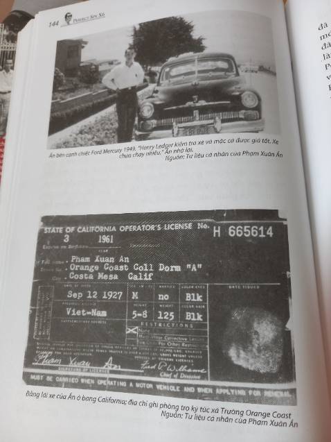 * Về nội dung: Một quyển sách rất hay về cuộc đời tình báo của Thiếu tướng, AHLLVTND Phạm Xuân Ẩn. Quyển sách viết về cuộc đời ông từ những lúc đầu tiên bước vào nghề, đi Mỹ học trong 2 năm *** đến những câu chuyện sau khi về Việt Nam vừa viết báo vừa hoạt động cách mạng đến sau khi giải phóng. Hãy đọc để cảm nhận những sự khó khăn, gian khổ và một chủ nghĩa dân tôcn tuyệt vời của một nhà tình báo tài ba.
*Về hình thức: Sách bìa cứng, đẹp, có nhiều hình ảnh xuyên suốt cuộc đời ông.
Cảm ơn giáo sư Larry Berman vì đã dày công tìm hiểu và viết nên một quyển sách về cuộc đời của Anh hùng tình báo Phạm Xuân Ẩn.