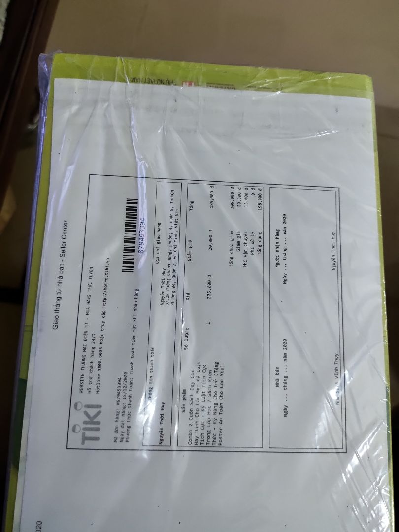 sách đóng gói cẩn thận. Hài lòng với sản phẩm nhận được!