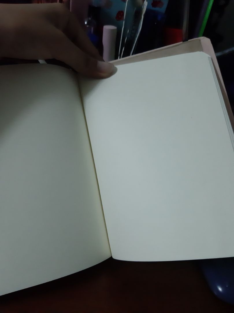 Sổ giống hình. Trang giấy rất đẹp và giày vừa đủ. Ở sau còn có cả một cái túi giấy vô cùng xinh xắn nữa. Bìa cũbg không bị nhăn hay cong. Mình cực kì hài lòng và thích sản phẩm này. ^^