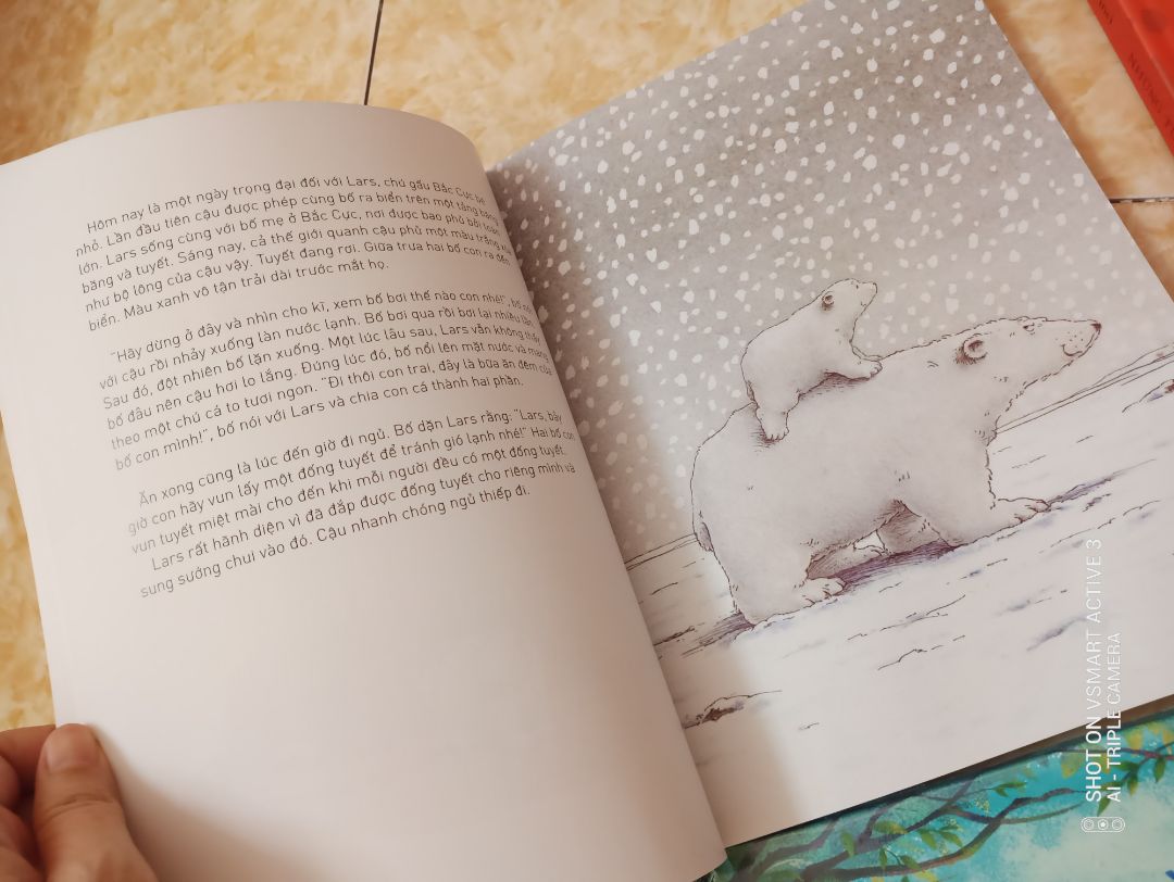 hình sống động, nhiều câu chuyện cho bé