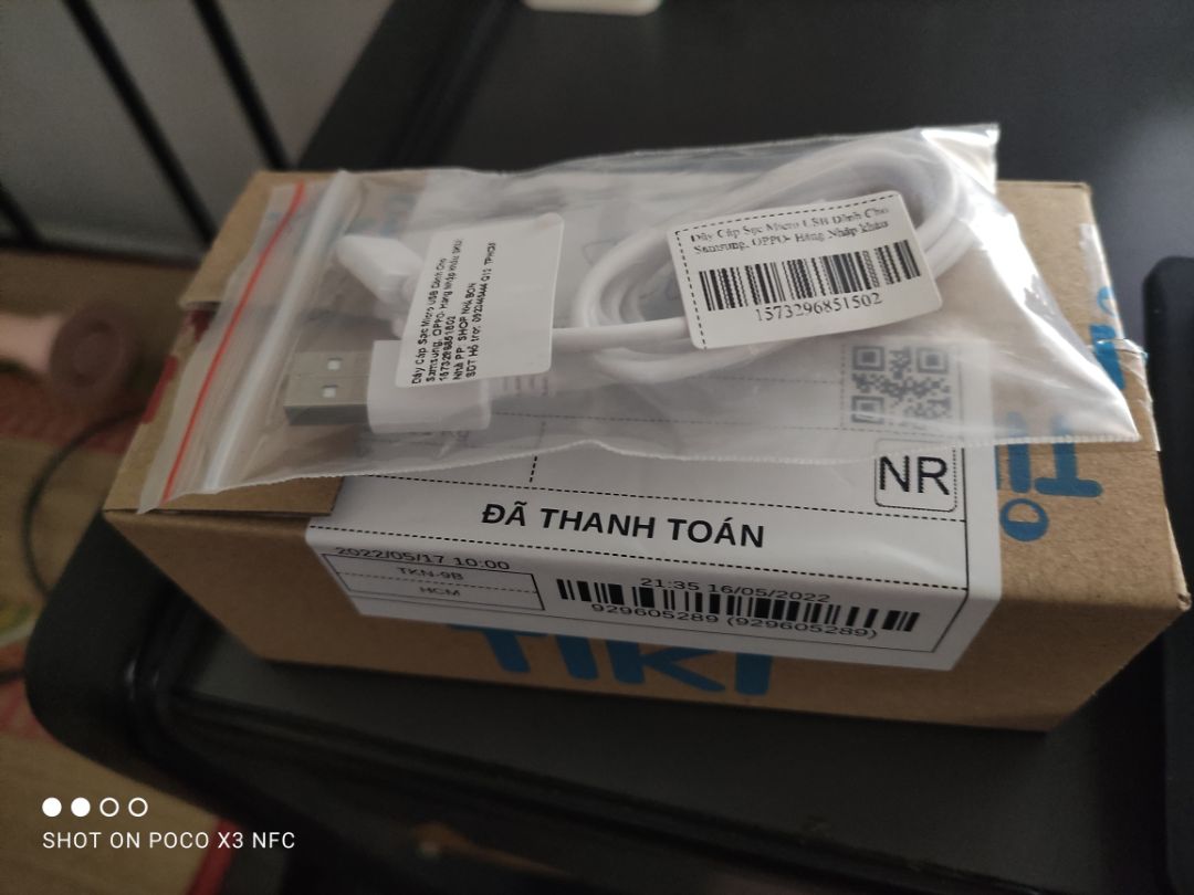 đã nhận được hàng, giao nhanh, nhân viên thân thiện , rất hài lòng