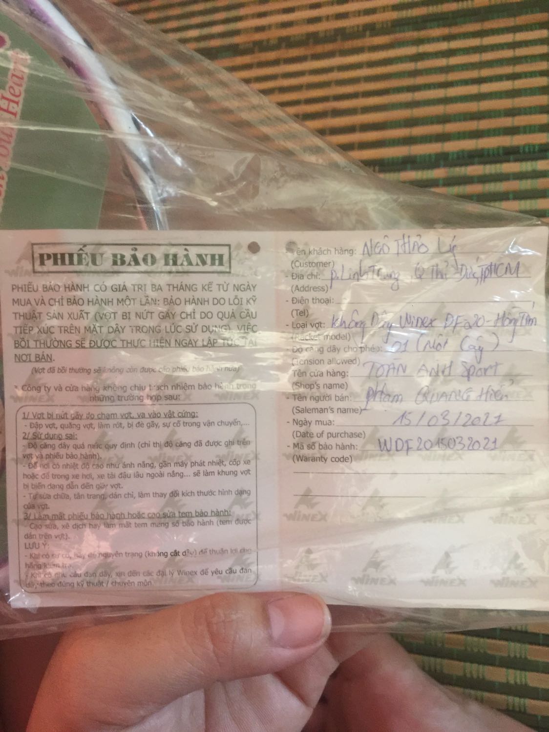 Sản phẩm đẹp, đúng mẫu, có phiếu bảo hành, chất lượng khá tốt, độ bền cao