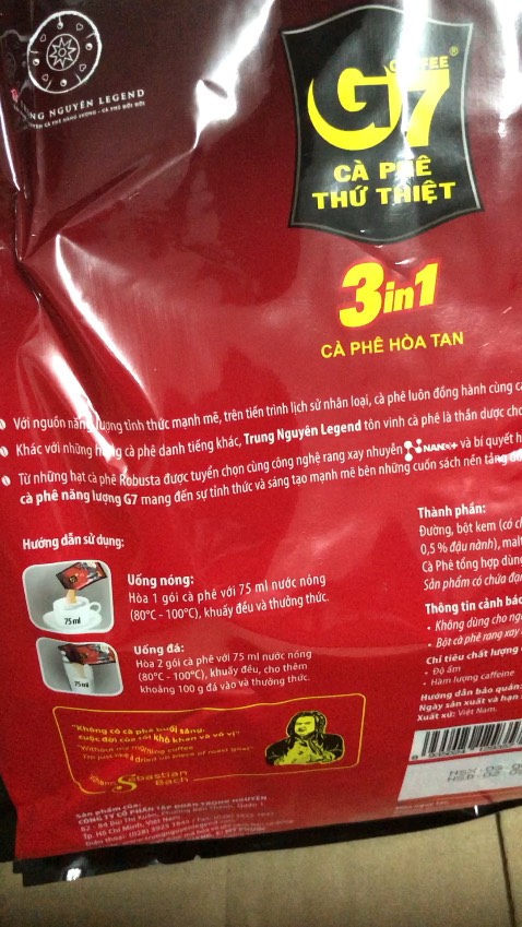 Cà phê thơm ngon dâm đà đã mua rất nhiều trung nguyên