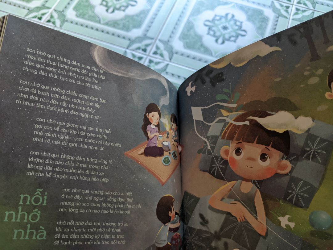 Không biết nói sao, chỉ có thể nói là tuyệt vời, tuổi thơ lại ùa về. Tranh vẽ, màu sắc, nội dung...mọi thứ đều rất tốt. Gieo hạt mầm yêu thương cho trẻ bằng những tác phẩm thế này là sự lựa chon hợp lý