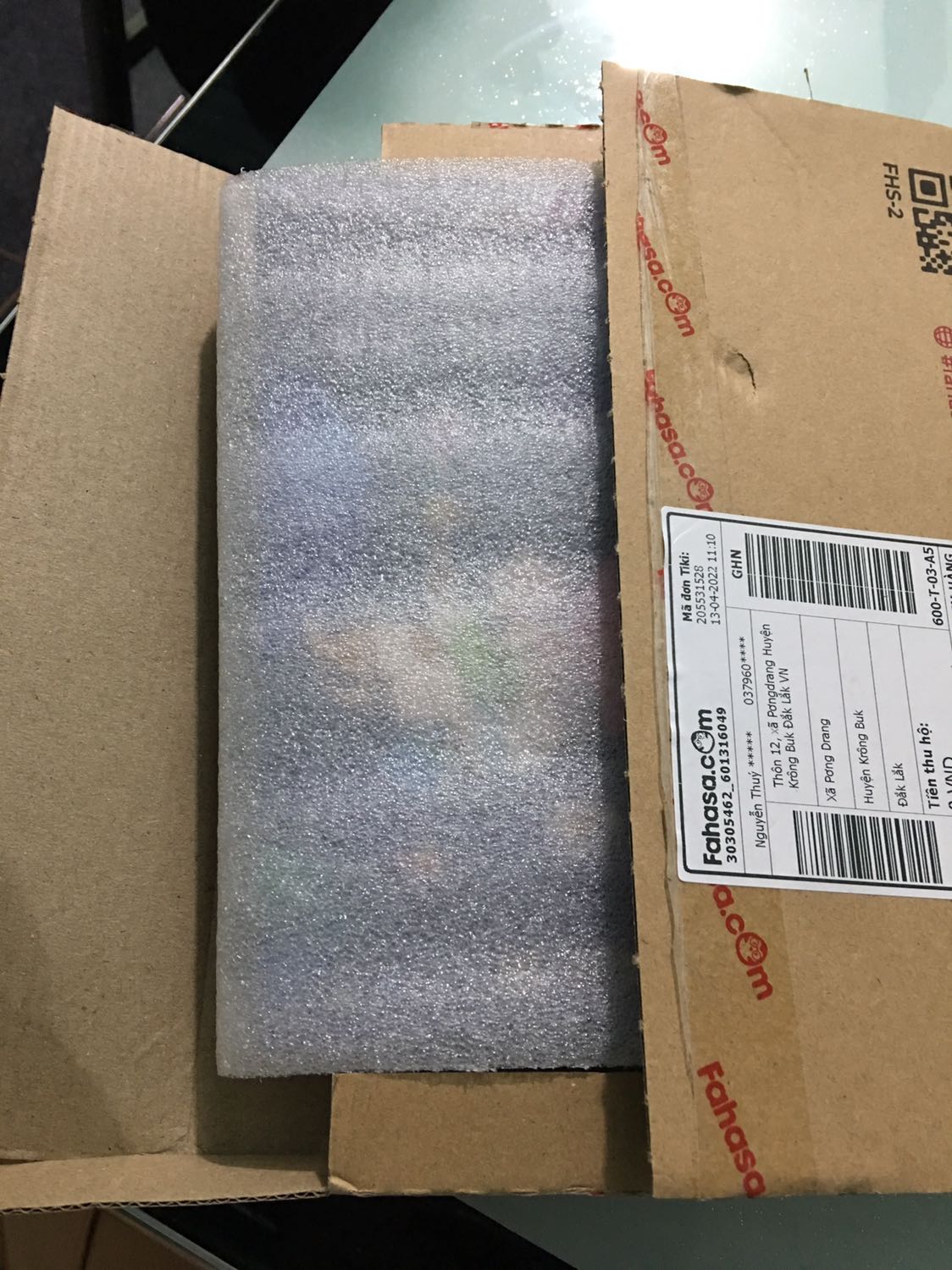 Đóng gói rất cẩn thận, giao hàng nhanh