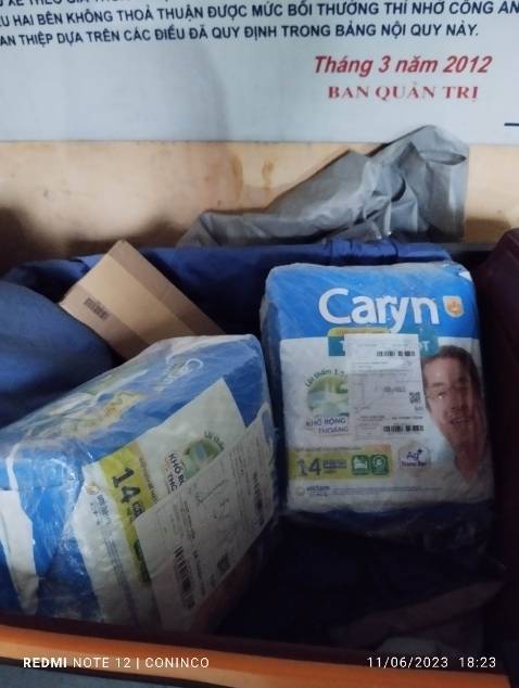 Kích thước đủ lớn, an toàn, còn hạn sử dụng.