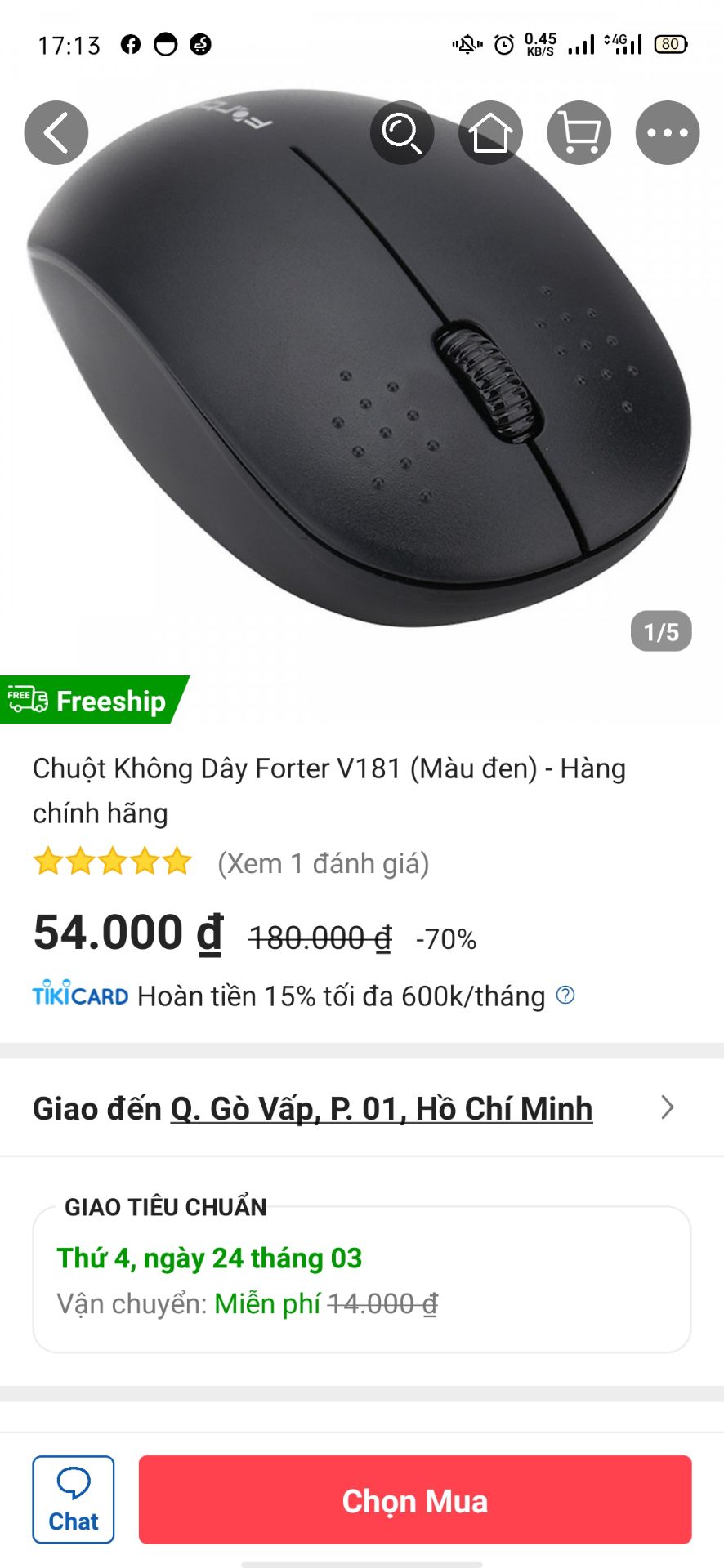 chuột giao đúng thời gian...
sản phẩm đúng mẫu.........
chuột sử dụng tốt....
Độ bền thì chưa đánh giá được...