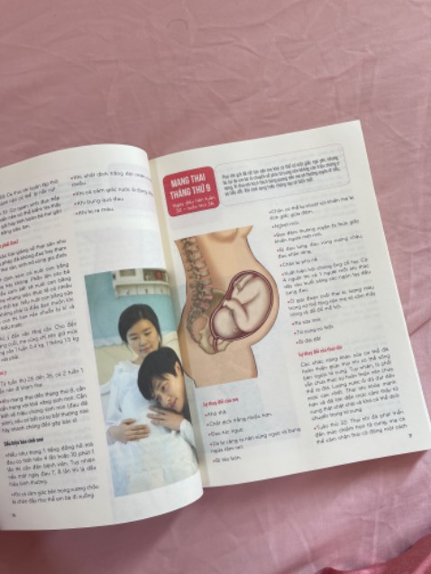 Giao hàng rất nhanh, sách đẹp, bìa và giấy rất dày dặn. Mình ưng quyển này lắm á, hình ảnh đẹp, nhiều màu sắc, đọc rất dễ hiểu, cung cấp gần như là đầy đủ mọi thông tin về thai kì cho các *** lần đầu giống mình nè. Rất recommend các bạn nên mua nhé!