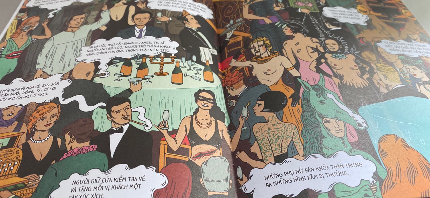 Mình vẫn chưa đọc sách, nhìn chung bên ngoài khá dày dặn và chắc chắn, bìa bồi nhiều lớp, màu in khá ok. Đặc biệt là phần minh hoạ nhiều và xinh nên chắc là sẽ rất dễ đọc.