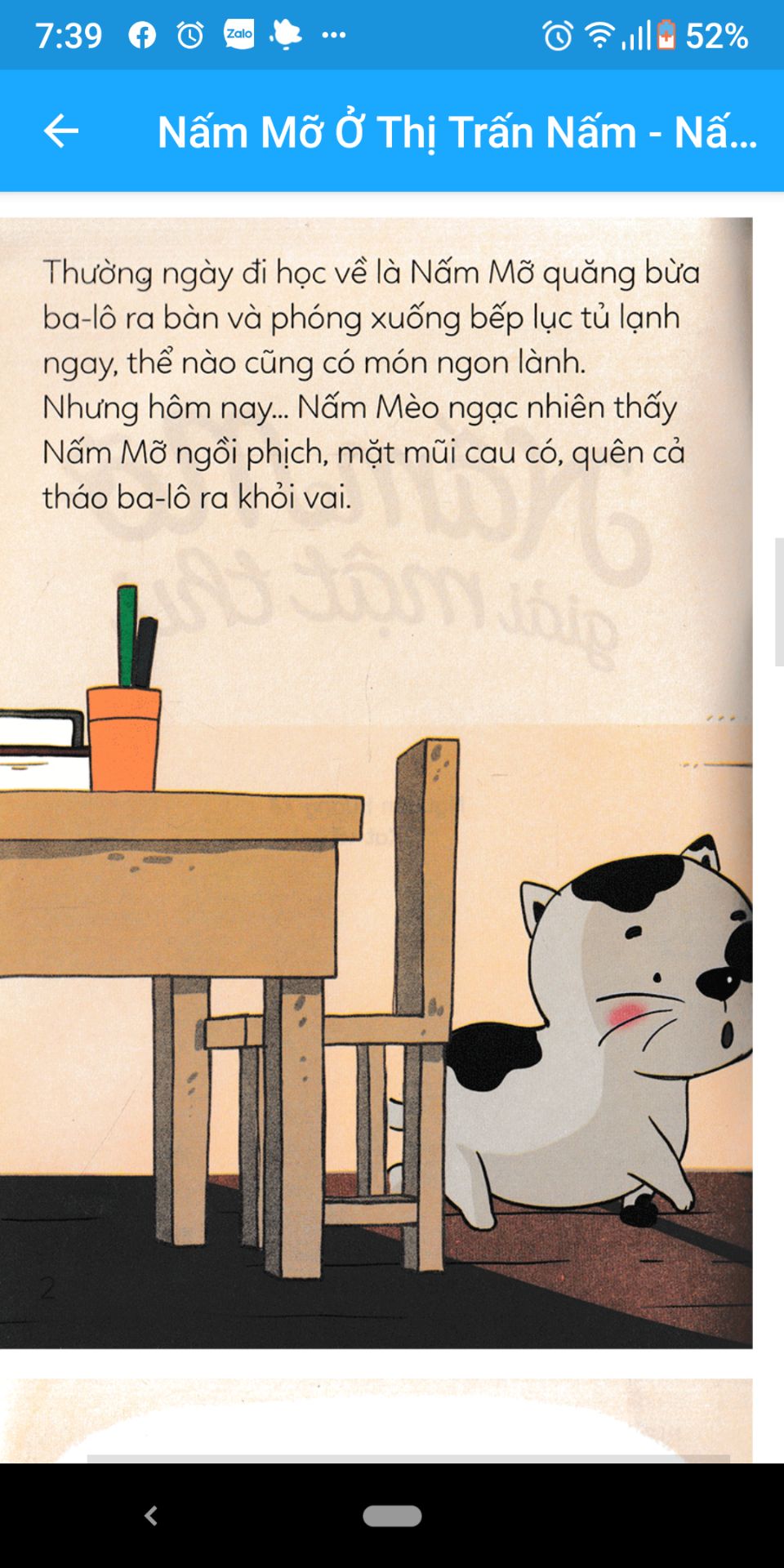 chuyện về bạn Nấm mỡ rất đáng yêu, hình ảnh đẹp