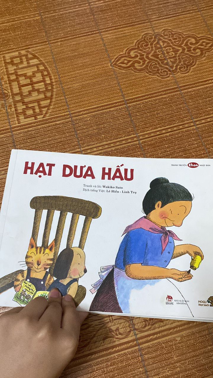 Sách có màu sắc đẹp, bắt mắt trẻ thích thú khi xem sách
Nên mua ạ ❤️