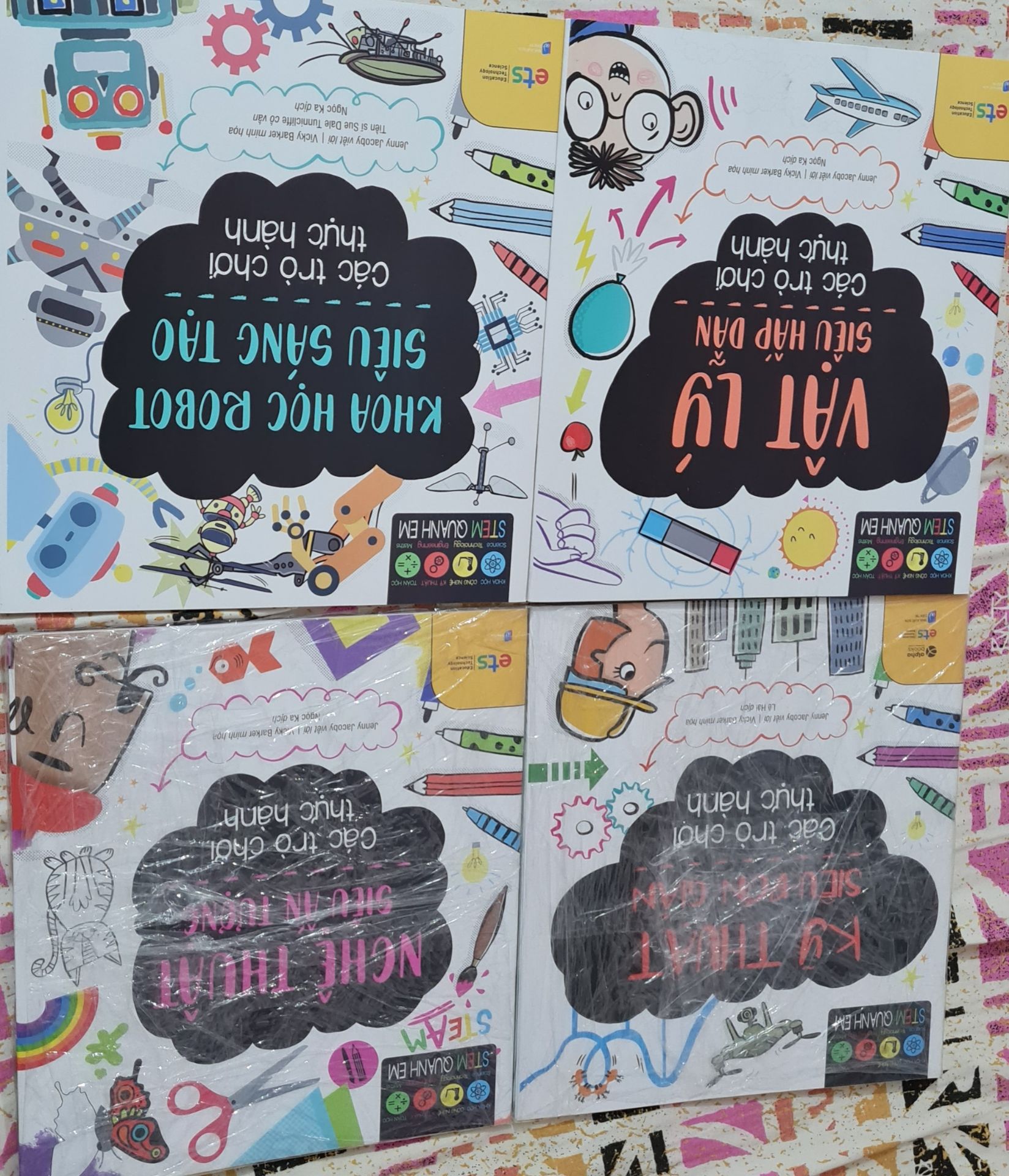 Sách rất tạo cảm hứng cho các bé