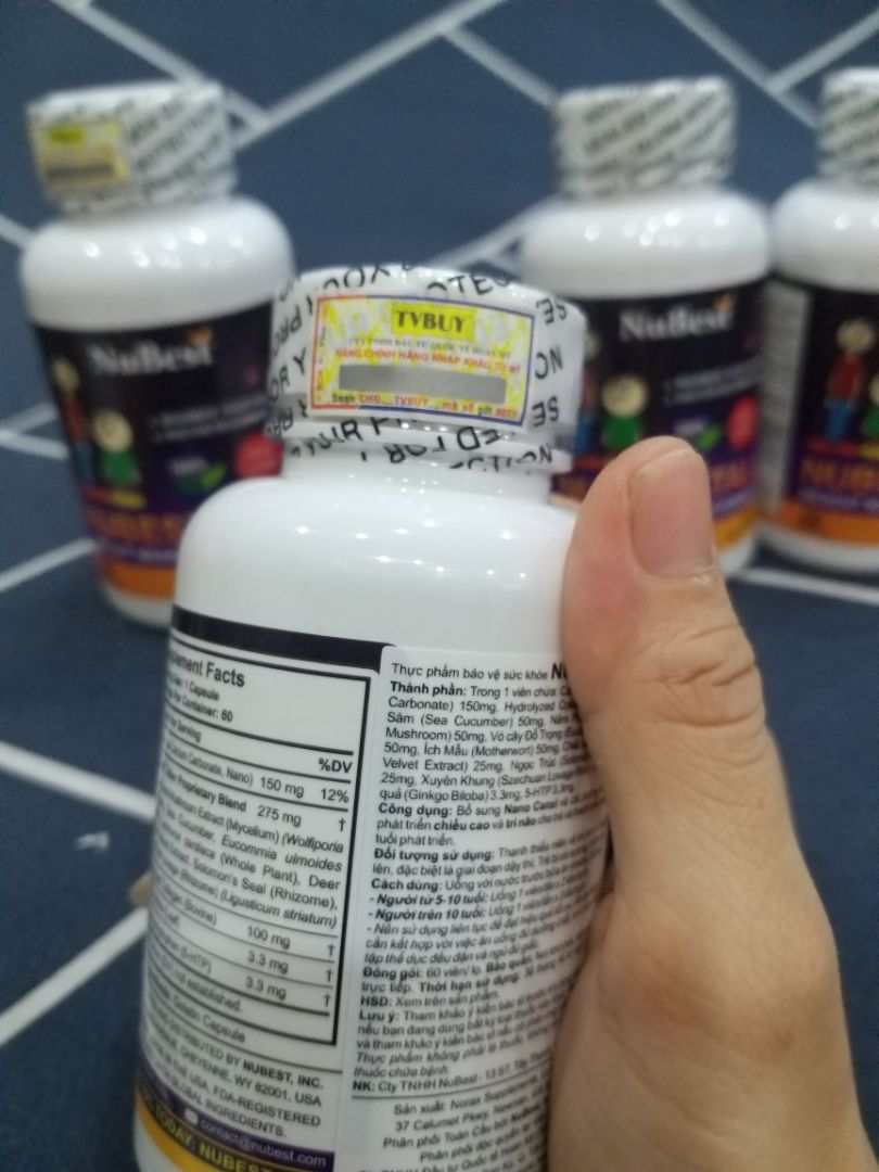 Cơ địa con mình rất nhạy cảm nên mỗi lần mua đồ cho con mình đều lựa chọn rất kỹ, ưu tiên các sản phẩm hữu cơ. NuBest Tall có chứng nhận Organic của USDA cam kết sử dụng nguyên liệu tự nhiên, vừa không có gluten và thực phẩm biến đổi gen GMO đã được FDA kiểm định nên mình chọn ngay. Con uống 2 tuần nay không có triệu chứng dị ứng nào, mong là sẽ sớm phát huy hiệu quả tăng chiều cao.