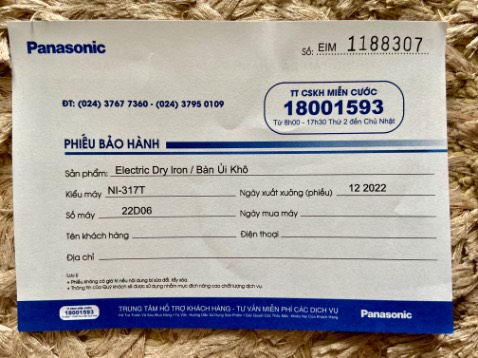 Xuất sắc Panasonic.