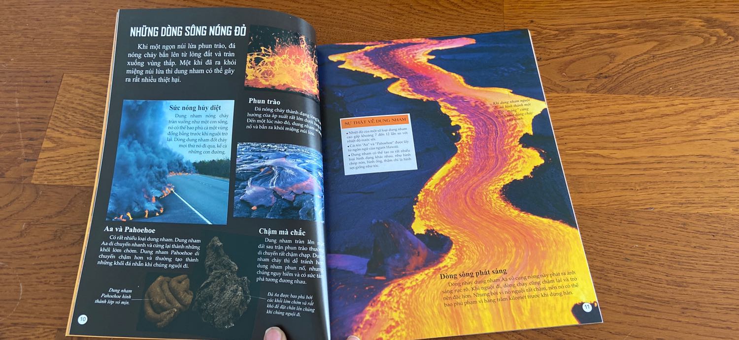 Nội dung sách hay, được dịch từ bộ sách nước ngoài nên nội dung quá ổn, hình ảnh rõ ràng, sắc nét, tuy nhiên sách hơi mỏng, không in trên giấy dày, cứng, dành cho các bé lớn khám phá thế giới, thích hợp dạy theo pp Montessori