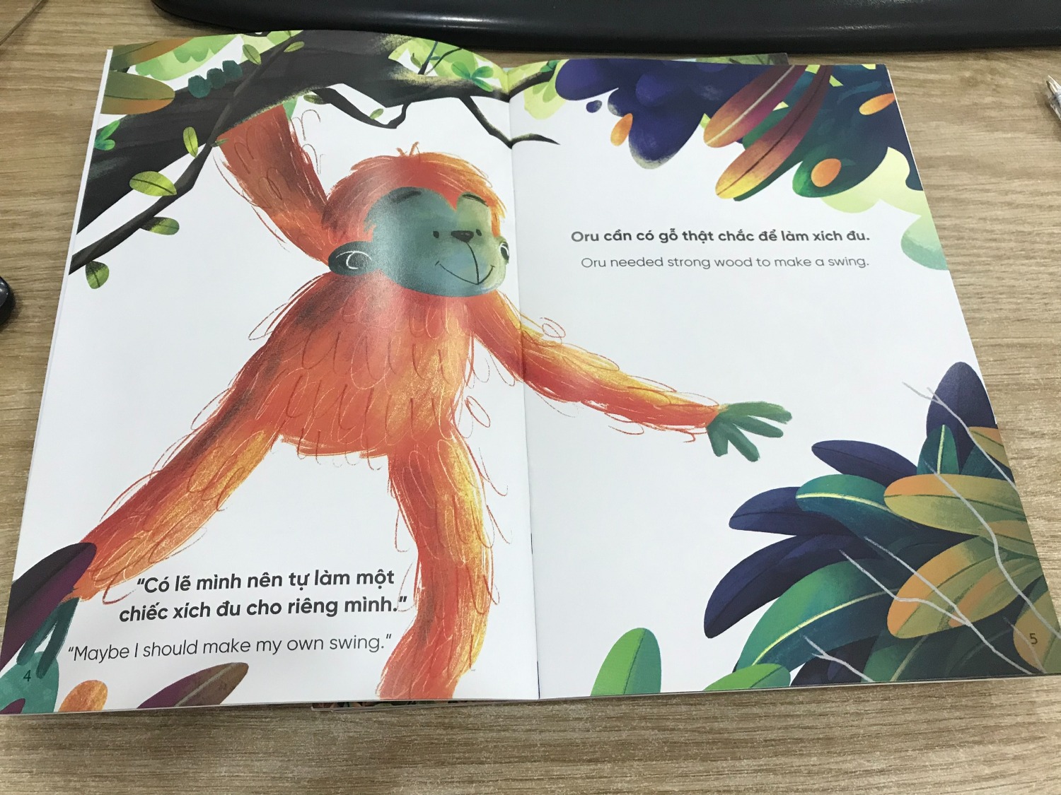 Tiki giao hàng nhanh. Sách mới, tranh minh họa dễ thương, câu văn ngắn rất phù hợp cho các bé.