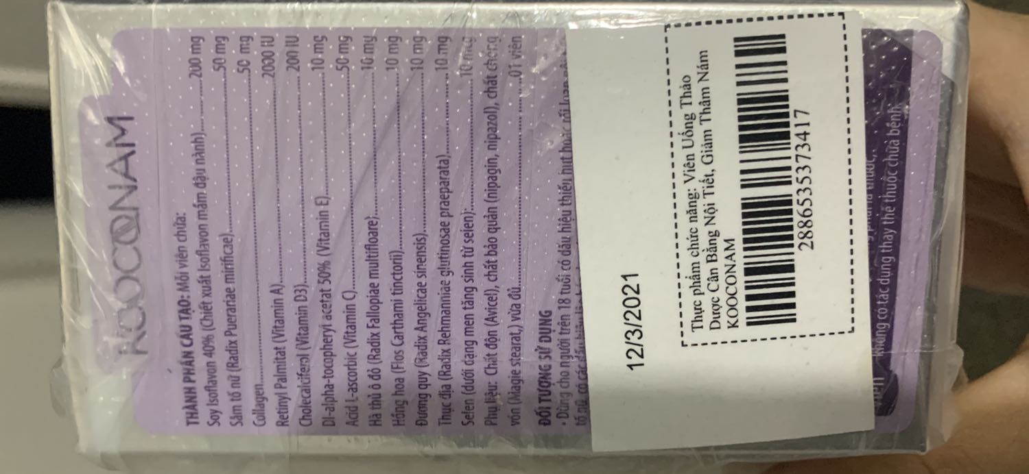 Nội tiết ổn, nên da sẽ bớt nám, bớt khô da. M ình theo kooconam này rất lâu rồi ??