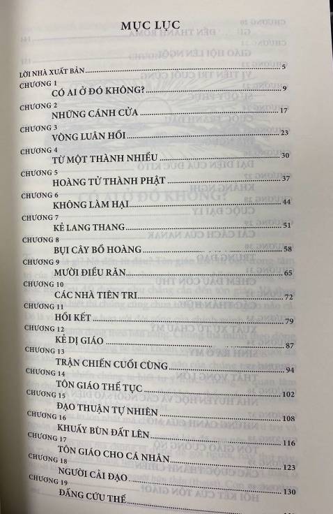 Một quyển sách về tôn giáo nhưng hấp dẫn như một cuốn truyện, tác giả có có lối viết dễ hiểu và có sự logic để hiểu hơn bản chất của tôn giáo cũng như sự liên quan giữa các tôn giáo với nhau. Phù hợp cho mọi đối tượng muốn tìm hiểu về tôn giáo theo một góc nhìn khách quan. Cảm ơn tác giả và NXB!
