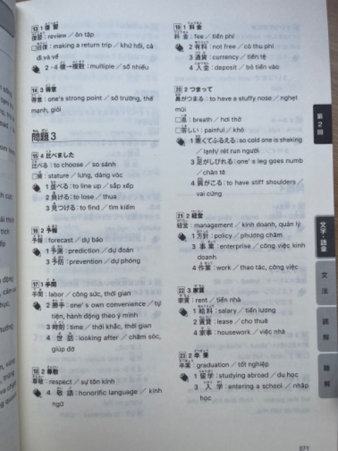 Giấy in rõ, trơn, láng, dầy => giấy rất tốt
Phần nghe mình chưa bit download ở đâu?
Phần đọc hiểu chỉ dịch theo từng từ , chứ Ko dịch nguyên bài
Trọn bộ 3 để thi