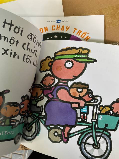 mua về đọc cho con mà con tương tác hơn mẹ tưởng tượng, bố chonn làm quà cho con trung thu luôn