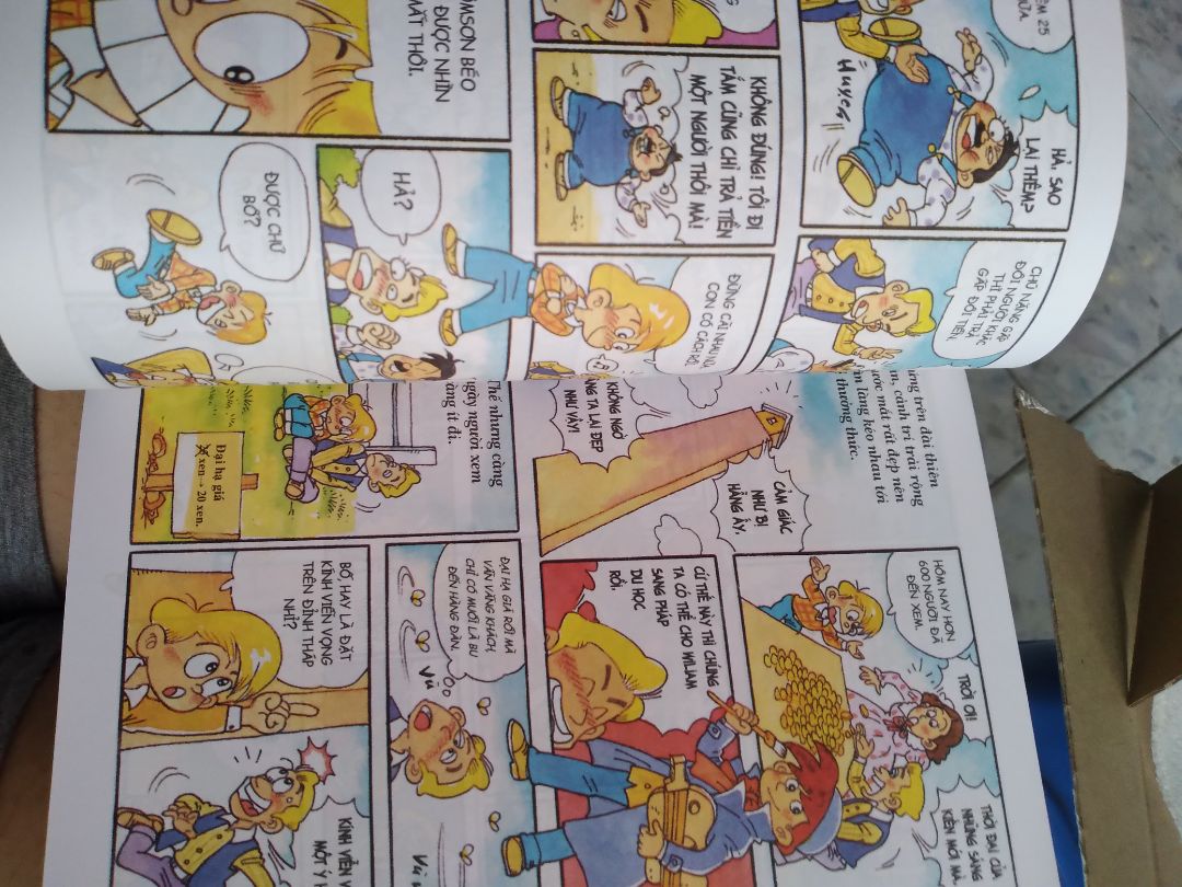 Giao hàng hơi trễ tí. Sách nội dung khá dễ thương, không bị móp méo. Nói chung chuẩnnnn