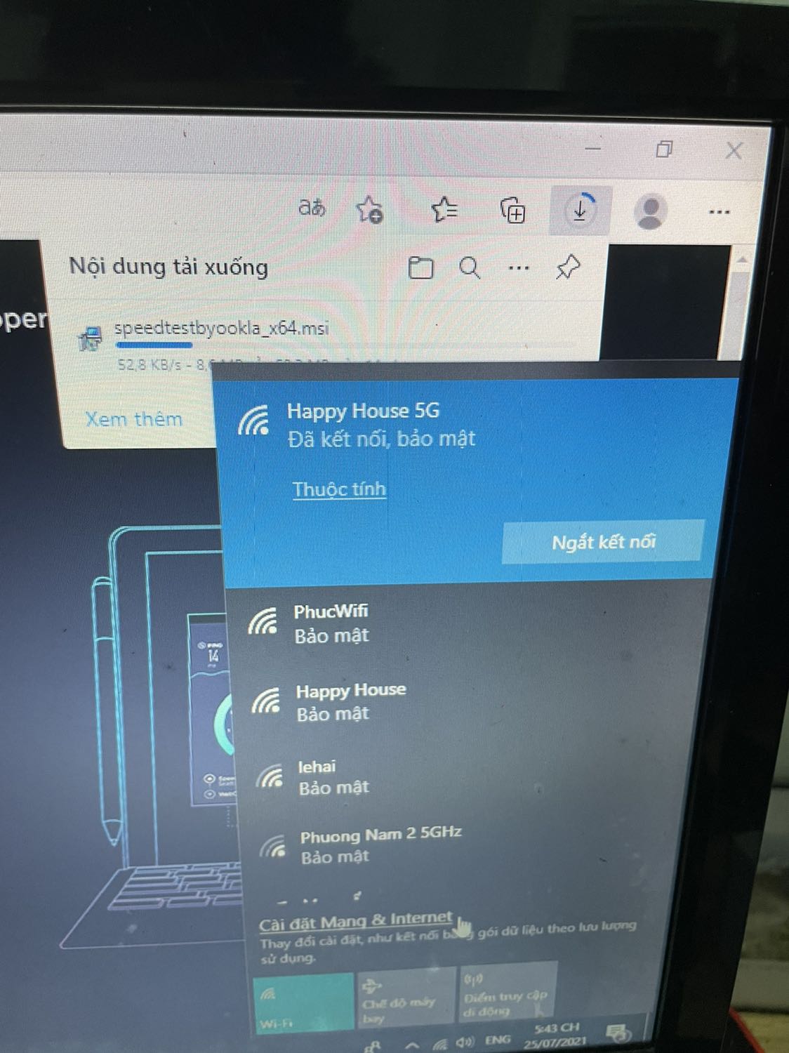 Sử dụng mạng 5g full cây luôn mà tốc đọ load khá chậm chỉ 52mb mà nó load tận 10 phút. Usb wifi rất chậm và yếu không như thông tin. Không biết sản phẩm mình nhận có bị gì không ?. Vấn đề này có thể khắc phục or đổi trả đựơc không hoặc mình gửi lại để mua sp khác của shop. Mong shop giải đáp Sử dụng mạng 5g full cây luôn mà tốc đọ load khá chậm chỉ 52mb mà nó load tận 10 phút. Usb wifi rất chậm và yếu không như thông tin. Không biết sản phẩm mình nhận có bị gì không ?. Vấn đề này có thể khắc phục or đổi trả đựơc không hoặc mình gửi lại để mua sp khác của shop. Mong shop giải đáp