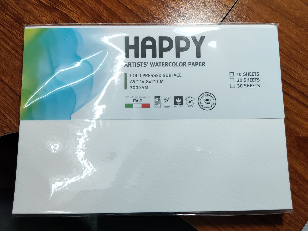 giấy tốt, nhưng đóng gói kém khiến giấy bị cong, khá khó chịu