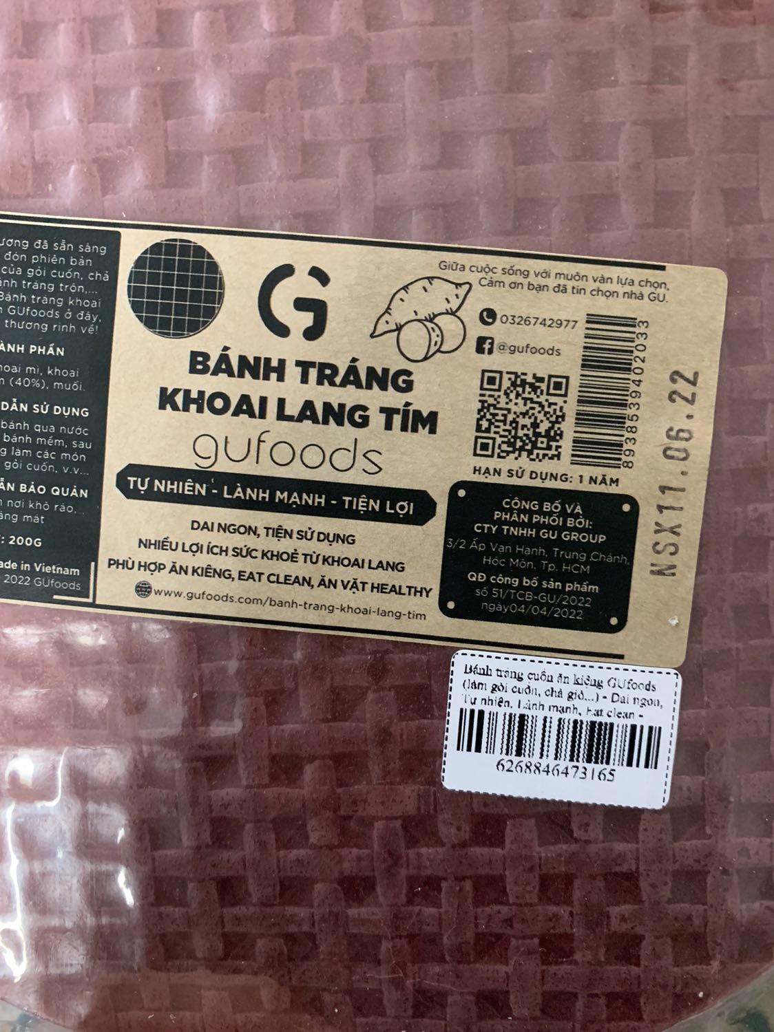 Đồ của Gu rất ngon và tin tưởng