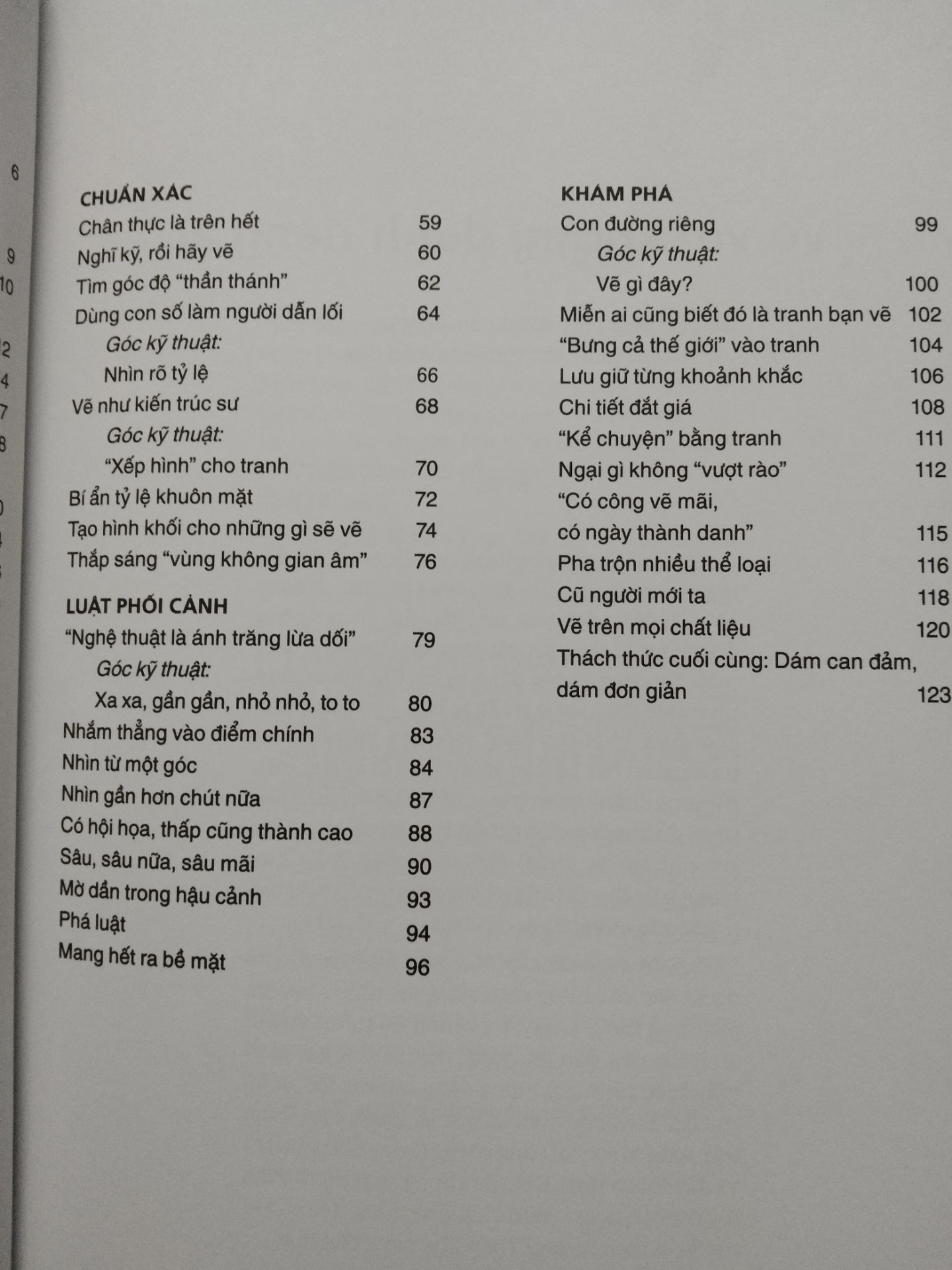 Sách nêu ra nhiều ý tưởng hay, thích hợp cho các bạn đam mê vẽ và muốn tự học ở nhà. Sách dành cho kỹ thuật vẽ bằng bút chì nhé.
Giao hàng tốt, sách đẹp ?