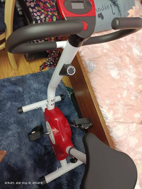 xe chắc chắn, phù hợp để tập luyện, k lo nắng nôi mưa gió nữa rồi.