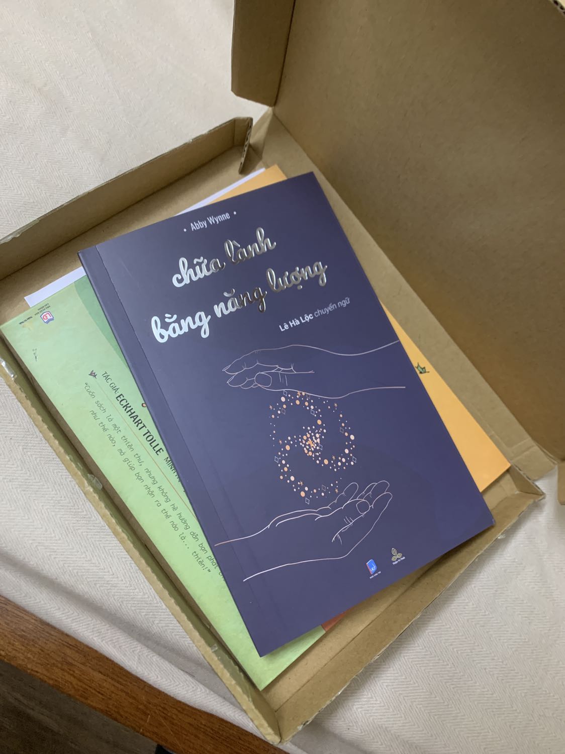 Sách dễ thương ghê, lần đầu thấy chiếc bookmark bằng lá khô xinh xẻo thực sự. Đang cần tìm hiểu về chữa lành thì đột nhiên biết về Thiện Trí Thức và m đi search thử xem có gì hay ko, cuốn sách này đến như kiểu vũ trụ tặng mình vậy ❤️