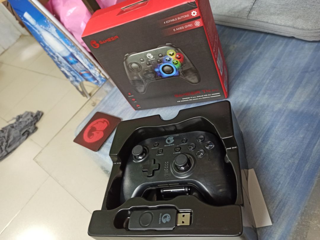 ấn tượng đầu tiên rất tốt ngon hơn logitech f310 nhiều, bền hay k thì chưa biết!