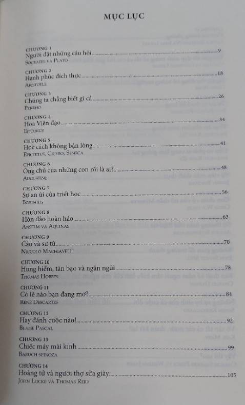 Với 40 tiểu mục, Lược sử triết học, một dẫn nhập triết học khá toàn vẹn đã khái quát hầu hết các tư tưởng triết học lớn từ cổ đại cho tới hiện đại với một văn phong bình dân hoàn tòan thoát khỏi tháp ngà tư biện. 
Dẫu vậy cá nhân người đọc vẫn thấy còn một vài điểm chưa thỏa đáng:
-Trong khi sự xuất hiện của Darwin được giải thích do những ảnh hưởng to lớn của học thuyết tiến hóa thì sự xuất hiện của Machiavelli thật khó hiểu khi mà “ Quân Vương” khó có thể coi là một tư tưởng triết học hoàn bị ; chúng chỉ là những thủ thuật lãnh đạo khá tầm thường khi xem xét trong bối cảnh đạo đức học của triết học.
- Sự thiếu vắng của Francis Bacon , một triết gia vĩ đại, khối óc có sức ảnh hưởng lớn nhất thời Victoria, người rung hồi chuông thức tỉnh mọi trí tuệ và tuyên bố châu Âu đã đến thời trưởng thành.  Từ Hobes, Locke đến Bentham ; toàn bộ tinh thần và sự nghiệp của tư tưởng Anh đã đi theo triết học của Bacon.