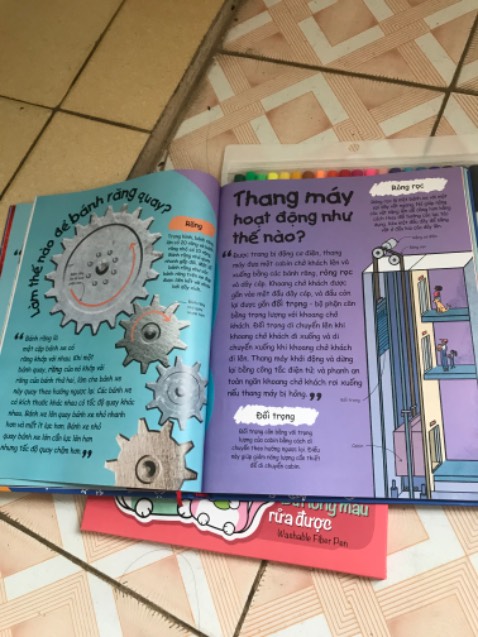 Nói chung những sách khoa học cho trẻ em này rất bổ ích, thiết kế hình ảnh hấp dẫn.