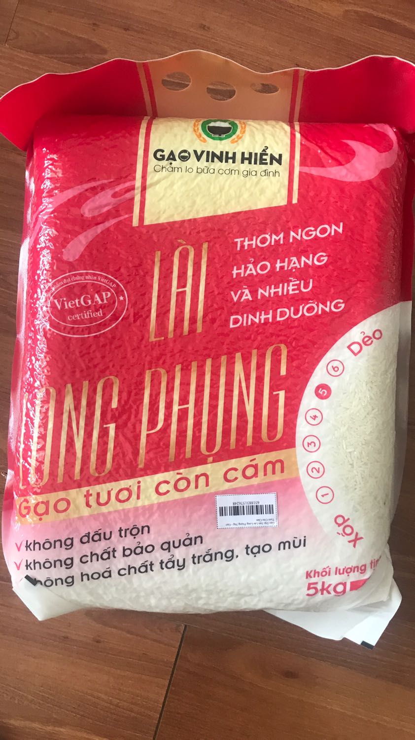 Giao nhanh, bao bì hút chân không. Gạo ngon ! Giá rất tốt ! Sẽ tiếp tục ủng hộ shop Gạo Vinh Hiển ! Giao nhanh, bao bì hút chân không. Gạo ngon ! Giá rất tốt ! Sẽ tiếp tục ủng hộ shop Gạo Vinh Hiển !