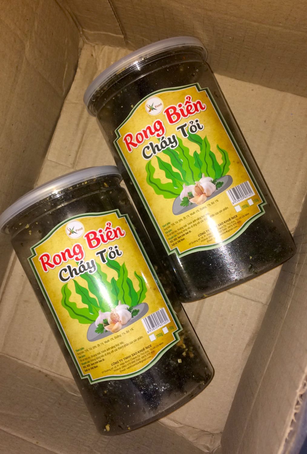 Đóng gói cẩn thận
Giao trước dự kiến 
Sản phẩm chất lượng
Ăn rất vừa miệng!