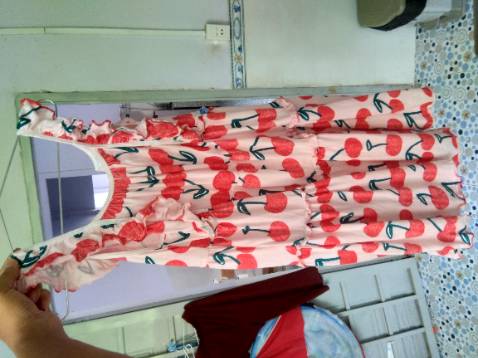 Vải mềm mịn, mát mẻ, thấm hút mồ hôi tốt, kiểu dáng dễ thương