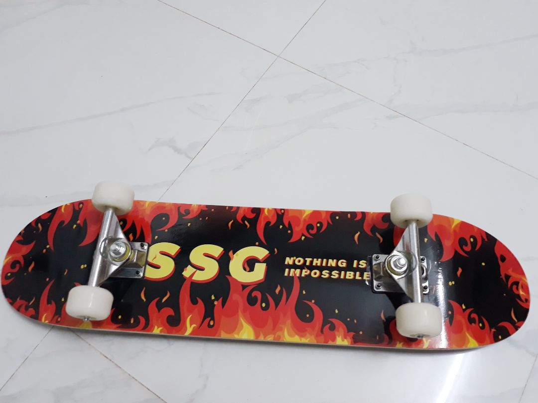 Nhận hàng sau đúng 1 tháng lênh đênh khắp nơi, k biết đơn đi về đâu, nhưng khi nhận đc khá hài lòng, hàng được shop bọc kỹ càng, có cả giấy và màng bọc nilon, gỡ ra k một chút trầy sước, nhận hàng là thử liền, trượt banh nóc, bánh cứng cáp. Để cảm nhận 1 thời gian, sản phẩm phù hợp cho người lớn nhưng con nít vẫn chơi phà phà