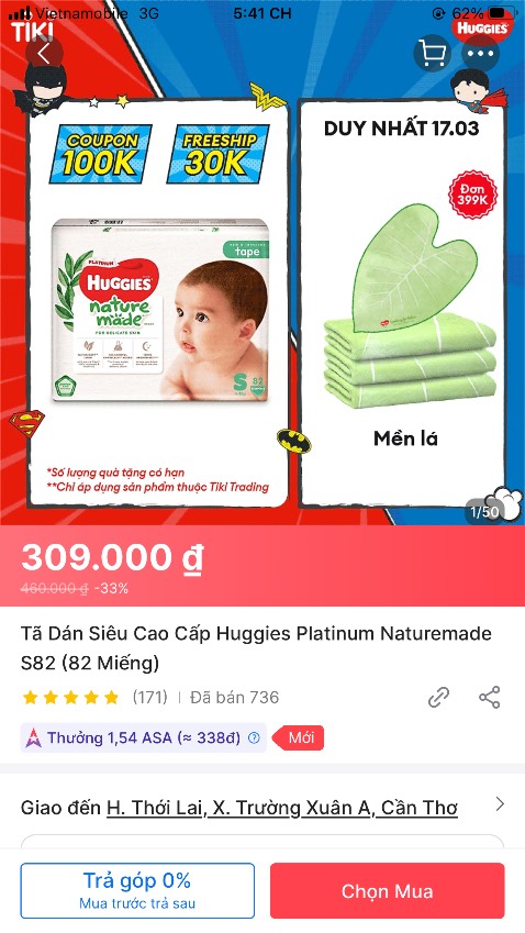 Tã thấm hut tốt, không sợ bé bị hăm, được tặng mền lá và đệm nước, mền lá rất mịn và đẹp Tã thấm hut tốt, không sợ bé bị hăm, được tặng mền lá và đệm nước, mền lá rất mịn và đẹp