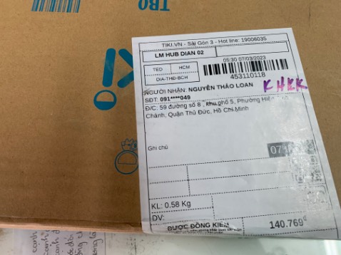 Tôi yêu cầu nhà bán giao đúng với kích thước khổ như đã đăng trên Tiki , tôi ko hài lòng với nhà bán khi giao ko đúng . Yêu cầu giao đúng với những gì đã đăng