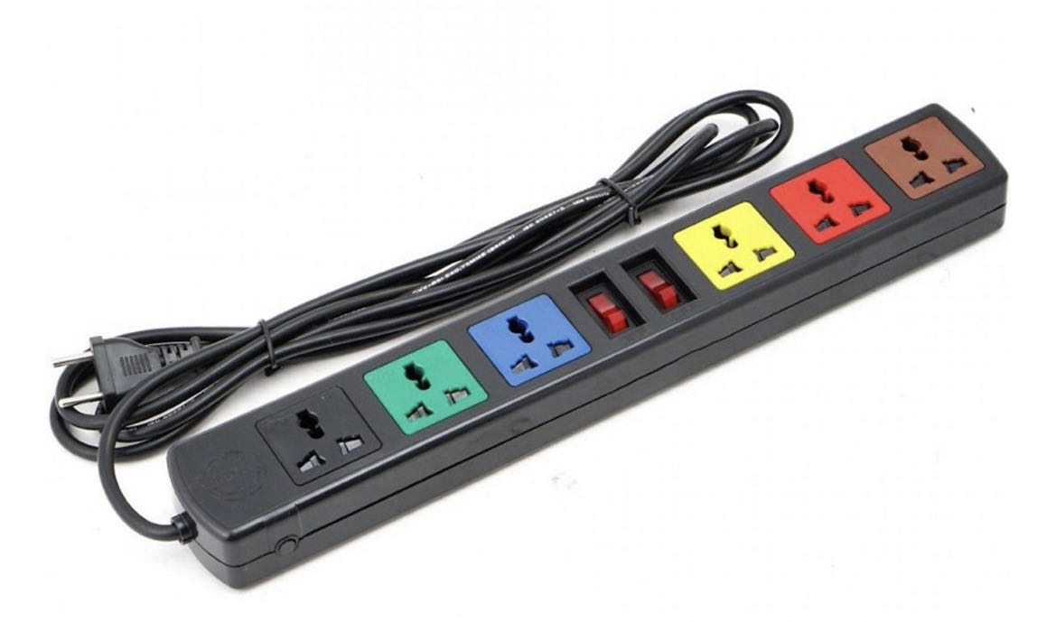 Ổ điện được đóng gói chắc chắn và kỹ càng. Màu sắc và dây điện y như hình ảnh quảng cáo sản phẩm